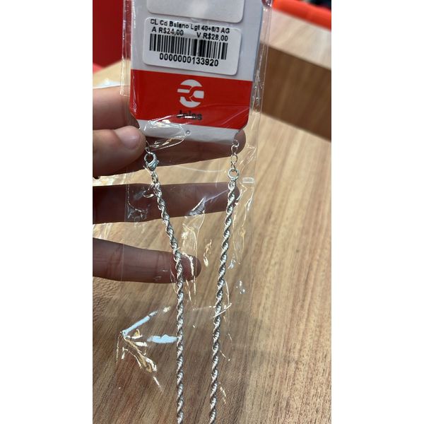Colar Cordão Baiano Banhado A Prata 925