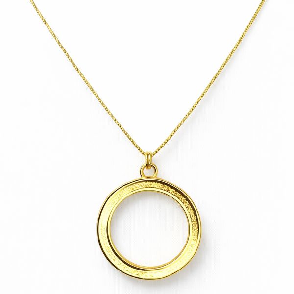 Colar Arco Vazado Banhado A Ouro 18K