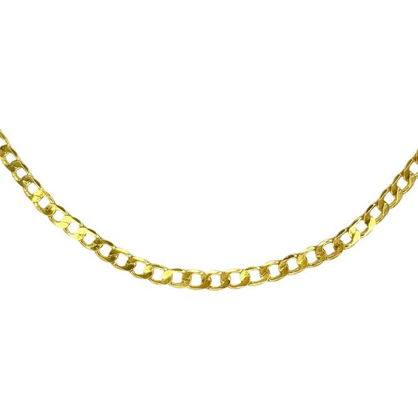 Colar Grumet Chapada Banhado a Ouro 18K