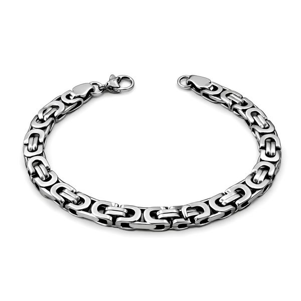 Pulseira Tratorada Aço Inoxidável