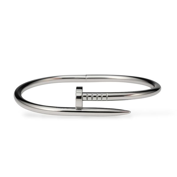 Pulseira Bracelete Prego Aço Inoxidável.