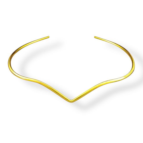 Colar Gargantilha Maravilha Banhado A Ouro 18K