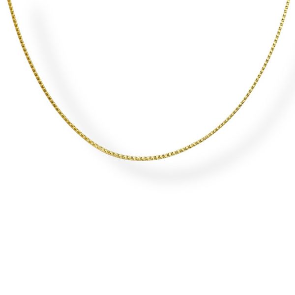 Colar Venenziana Banhado A Ouro 18K