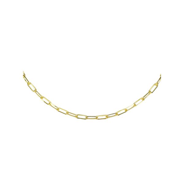 Colar Cartier Alongada Banhado A Ouro 18K