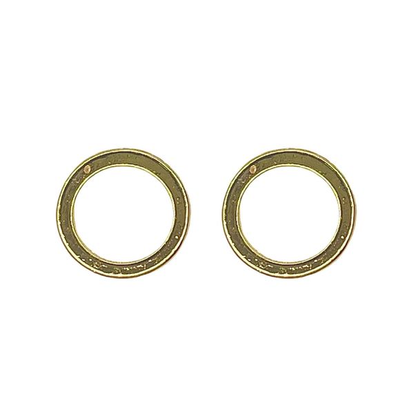Brinco Arco Vazado Banhado A Ouro 18K