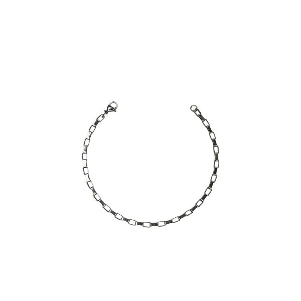 Pulseira Tijolinho Lagosta Aço Inoxidável 