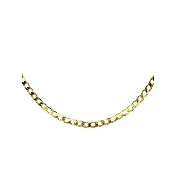 Colar Grumet Chapada Banhado A Ouro 18K