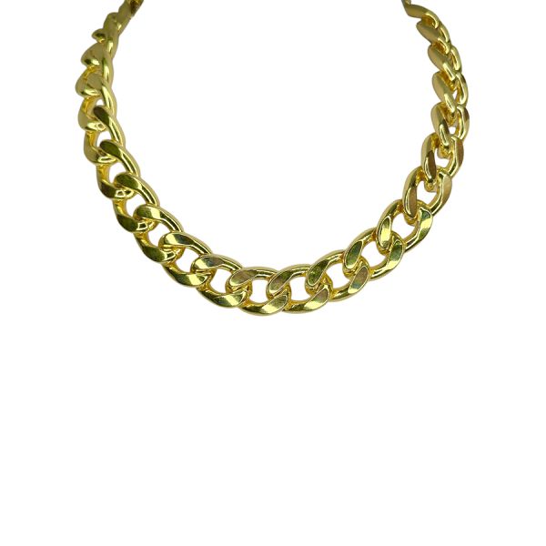 Colar Max Grumet Banhado A Ouro 18K