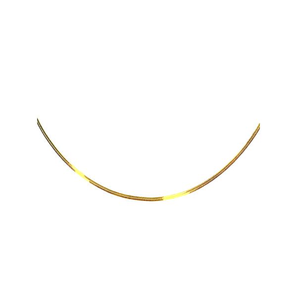 Colar Laminada Banhado A Ouro 18k