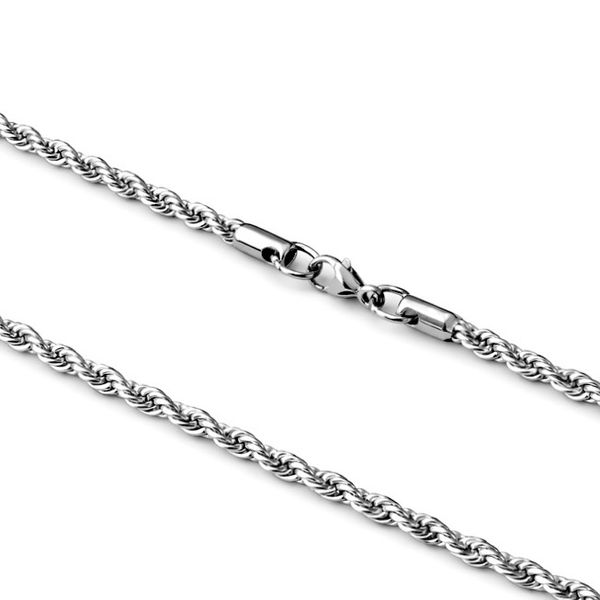 Corrente Cordão Baiano Fecho Lagosta Aço Inoxidável