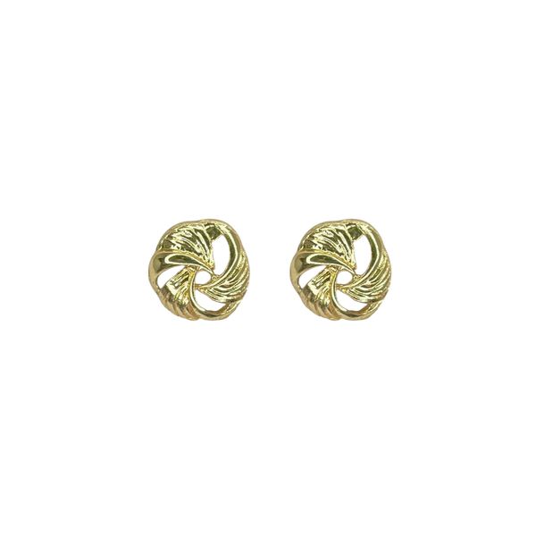 Brinco Vintage Vazado Banhado a Ouro 18K