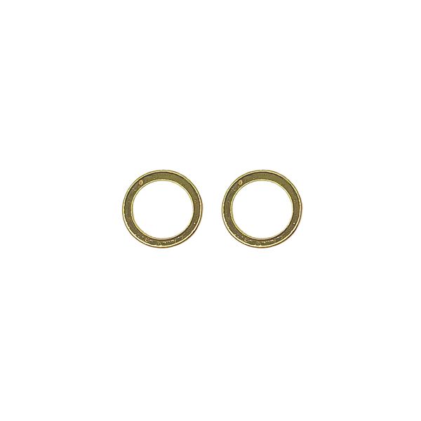 Brinco Arco Vazado Banhado A Ouro 18K