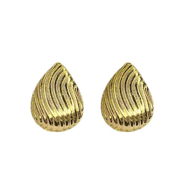 Brinco Gota Vintage Banhado a Ouro 181K 