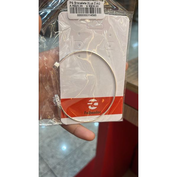 Pulseira Bracelete Dois Ponto de Luz Zircônia Banhado A Prata 925
