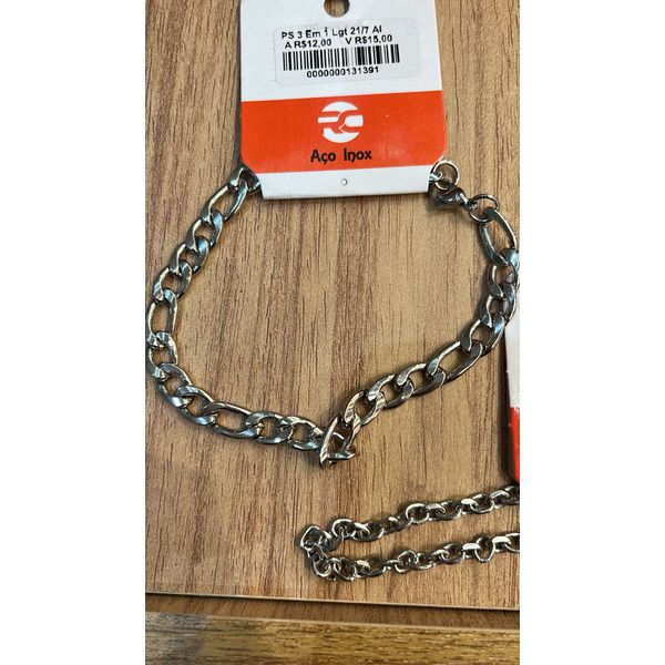 Pulseira Três em Um Lagosta Aço Inoxidável 