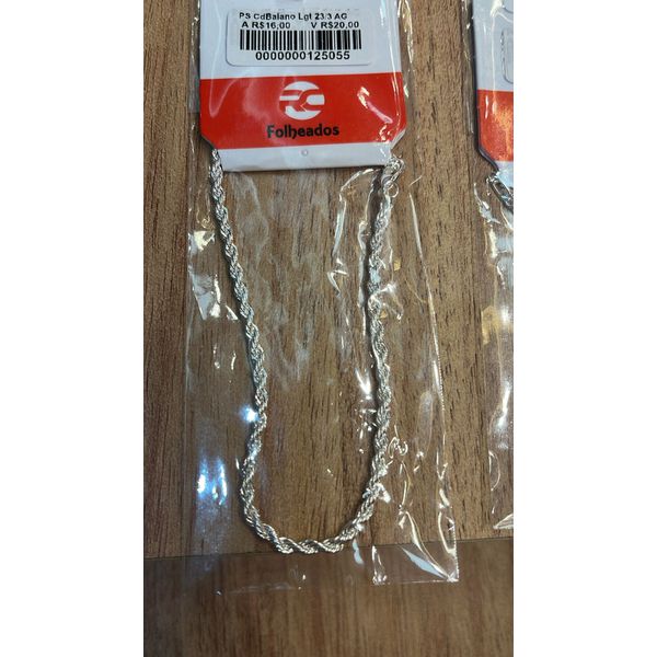 Pulseira Cordão Baiano Fecho Lagosta Banhado A Prata 925
