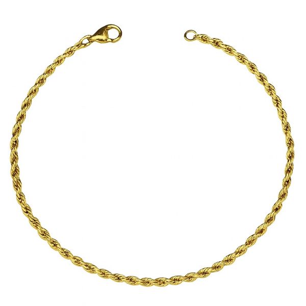 Pulseira Cordão Baiano Fecho Lagosta Banhado A Ouro18K.