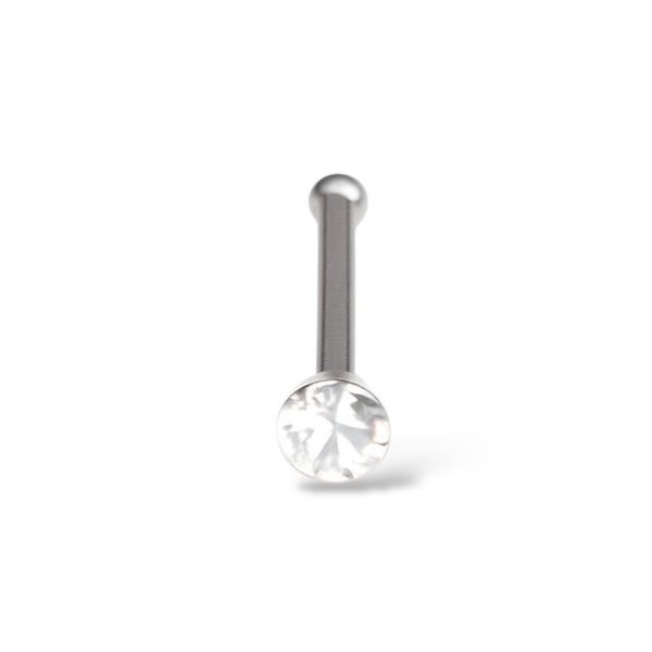Piercing Nariz Ponto Luz Aço Inoxidável 