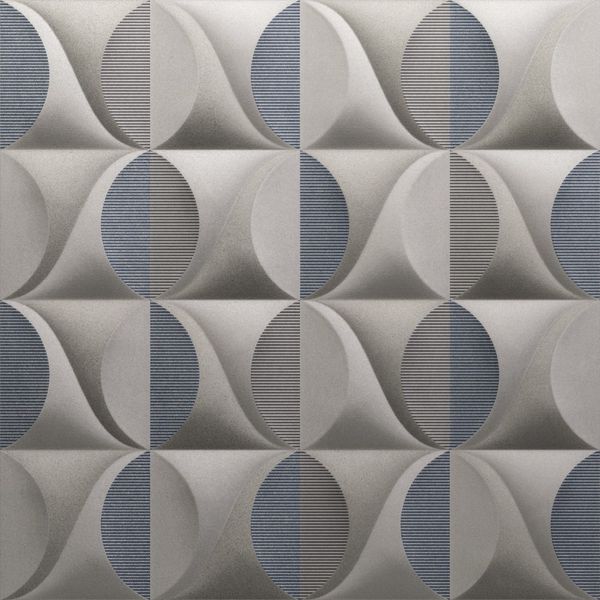 Porcelanato Ceusa A 58,4x58,4cm Vivaz Bl Matte Cx 1,70 M²