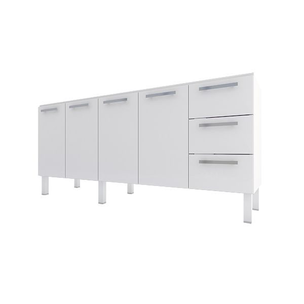 Gabinete Cozimax Cozinha 180 Cm Aço Venus Flat