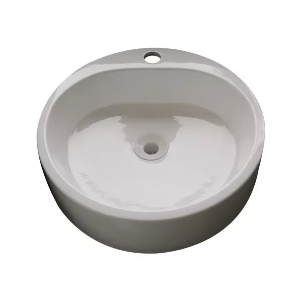 Cuba Banheiro Cozimax 35,5 cm Mármore Sintético Curve