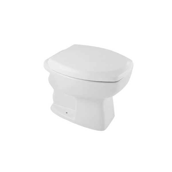 Kit Bacia Convencional Thema Branco Incepa + Complementos de Instalação e Assento Soft Close