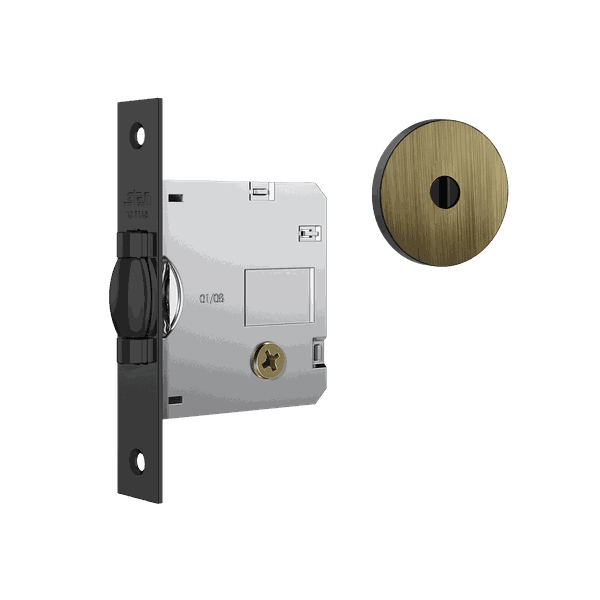 Fechadura Stam 1005 Pivotante Roseta Redonda
