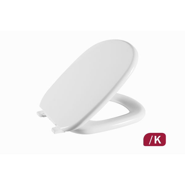 Assento Sanitário Branco Vouge Plus Almofadado TVG/K GE-17