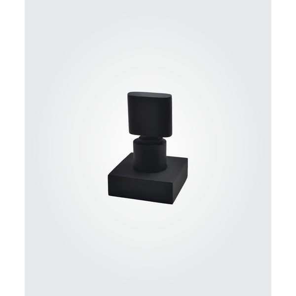 Acabamento para Registro Base Deca Perflex 1 1/2 e 1 1/4 Dom Preto Fosco 11641824 