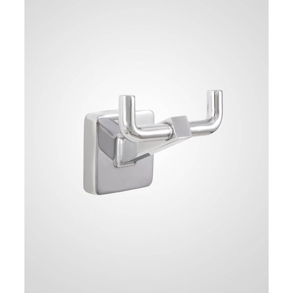 Cabide Duplo Like Square Cromado Perflex 12131410