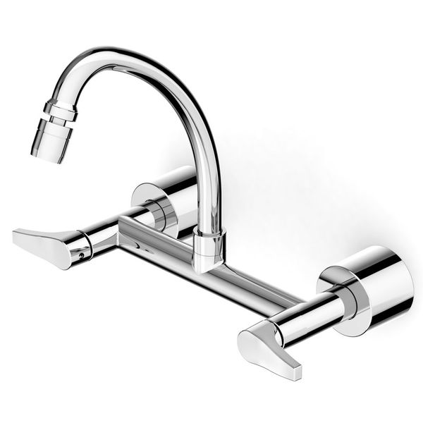 Misturador Para Cozinha Parede Bica Movel A Art Suite Ext Incepa Cromado - B5006I3Crb
