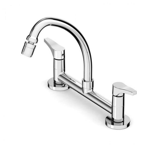 Misturador para Cozinha de Mesa Bica Móvel com Arejador Articulado Suíte Cromado - Incepa - B5005I3CRB
