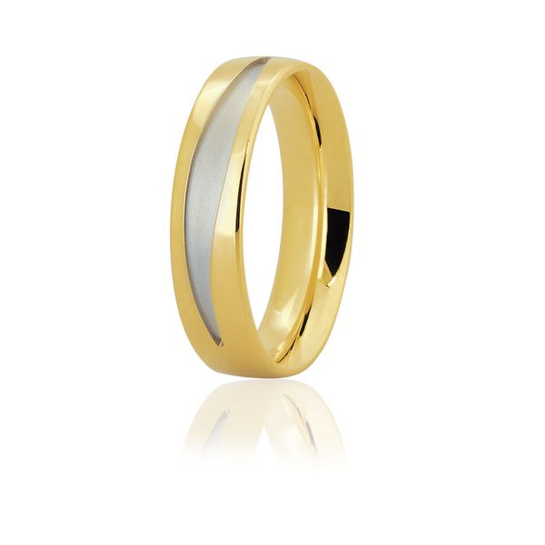 Alianças de Bodas de Ouro 18K 