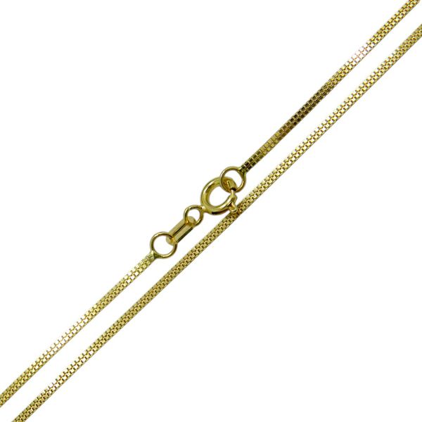 Corrente de Ouro 18k750 Veneziana Dupla 2.0g 45cm