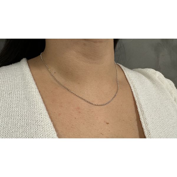 Corrente de ouro Branco Portuguesinha 40, 45 e 50cm