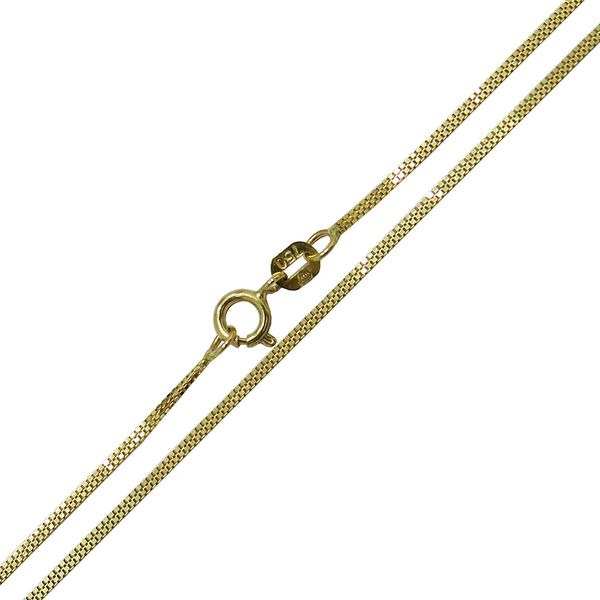 Corrente em Ouro 18K Veneziana Dupla 2,5g 1.1mm
