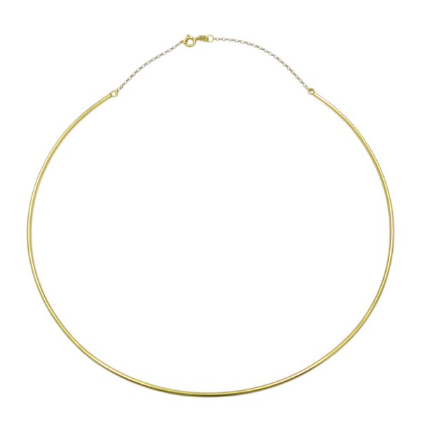 Gargantilha Aro em Ouro 18k 0,750 com 40cm 3,8g