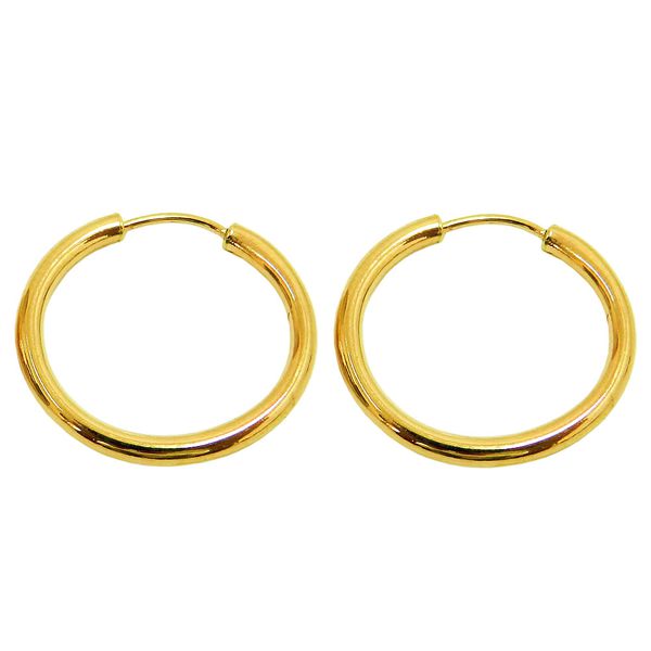 Argola de Ouro 18K com 18mm Diâmetro