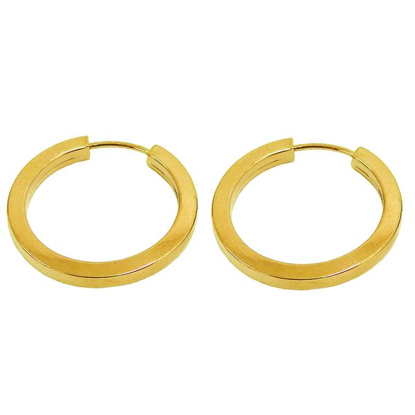 Brinco de Argola em Ouro 18K com 19mm