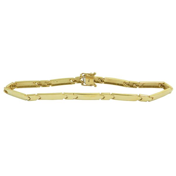 Pulseira de Ouro 18k Bracelete com 9,4g e 4,5mm