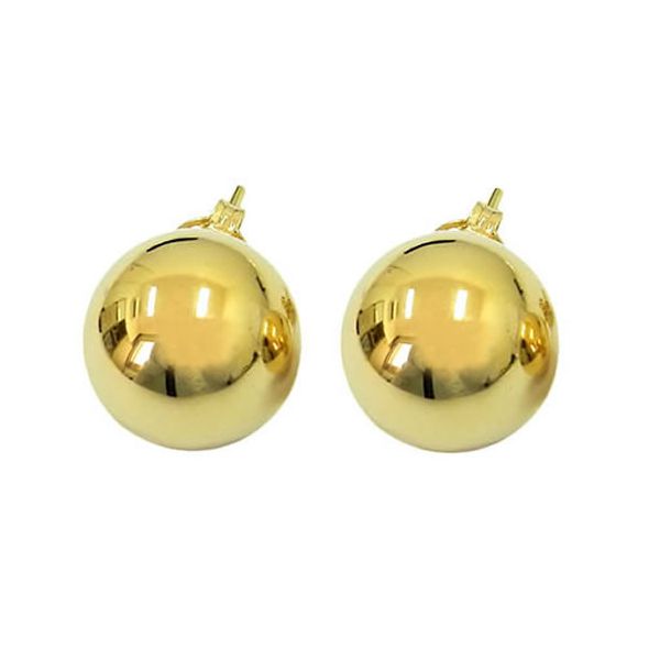 Brinco de Bola em Ouro 18k 9mm