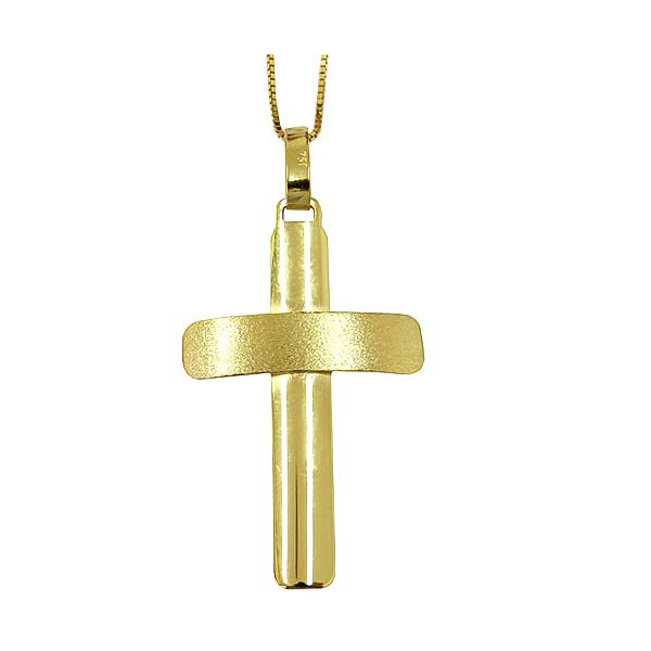 Crucifixo de Ouro 18k com 1.5g e 38.6mm