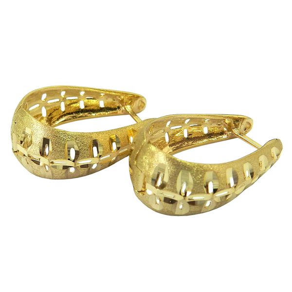 Brinco em Ouro 18k Feminino Argola