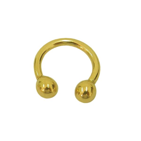 Piercing de Septo e Orelha em Ouro 18k 0,750