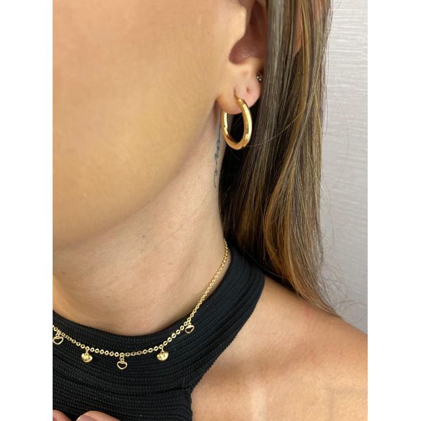 Gargantilha de Ouro 18k Chocker Cartier