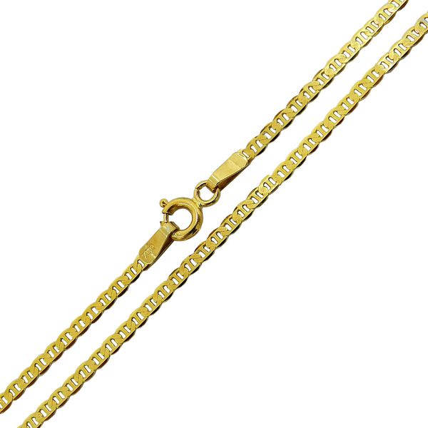 Corrente de ouro 18k Piastrine Especial com 40cm