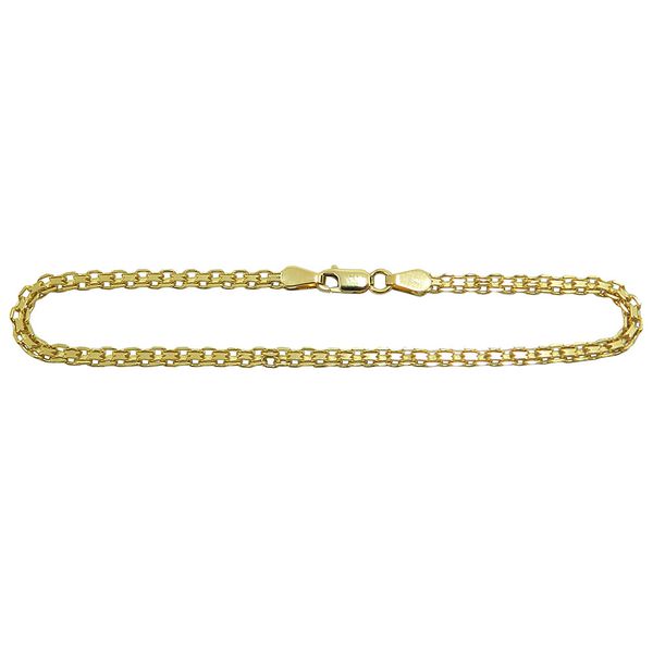 Pulseira em Ouro 18k Feminina Esteira