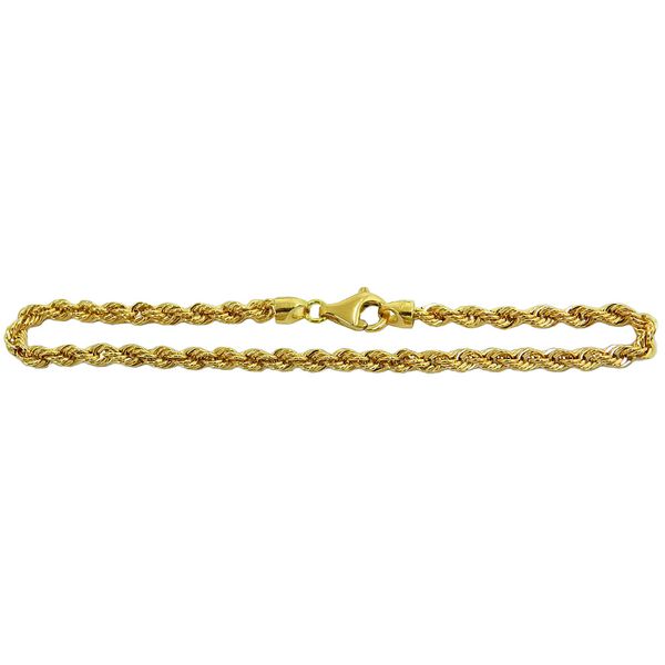 Pulseira de Ouro 18k Corda 