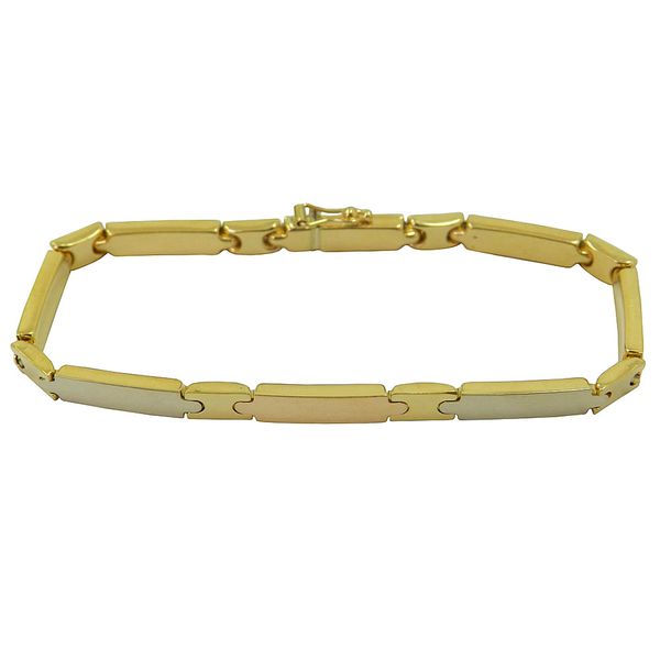 Pulseira Chapada em Ouro 18k 0,750