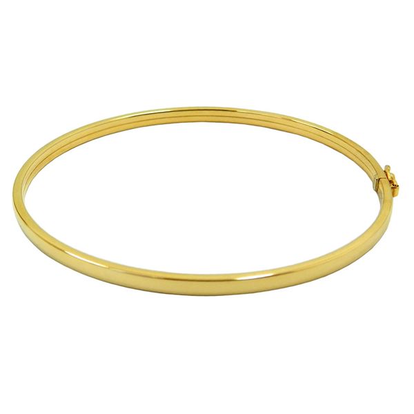 Bracelete em Ouro Feminino Retangular